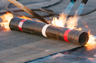 Poles flat roof sealing